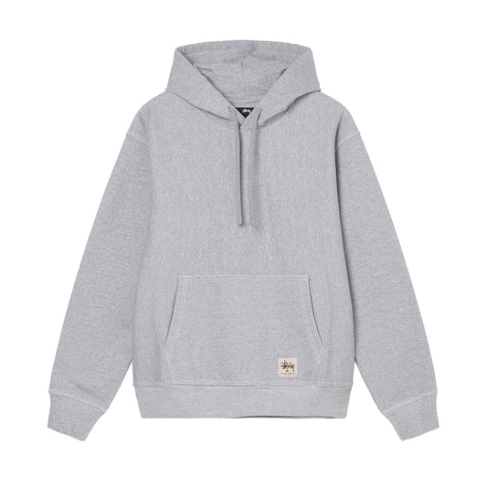 CONTRAST STITCH LABEL HOODIE